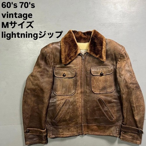 60s 70s vintage leather - 60s,