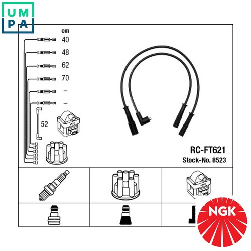 Ignition cable kit 8523 - ignition,