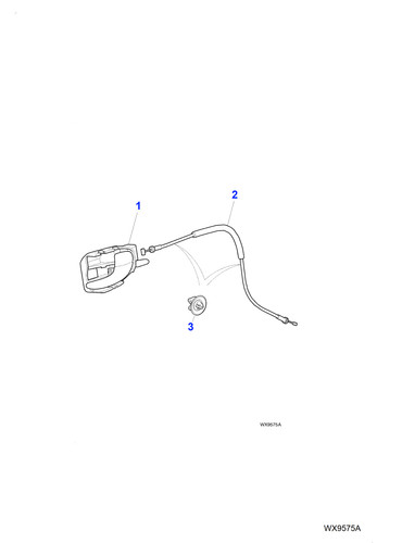 Jaguar arrow head clip - jaguar, e-pace