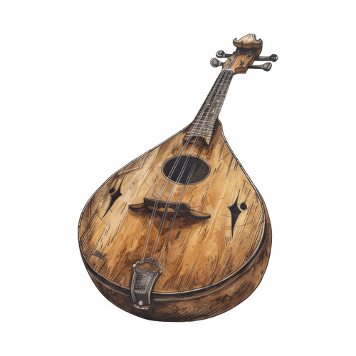 Mandolin musical instrument - mandolin,
