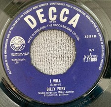 BILLY FURY NOTHIN' SHAKIN' /