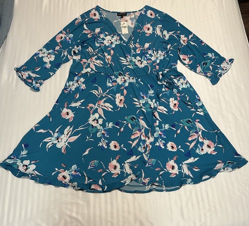 Lane byrant blue teal with - blue,