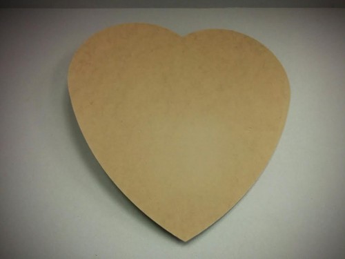Extra large mdf wooden love - wooden,