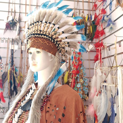 Chief indian hat headpiece - chief,