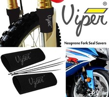 Viper Neoprene Motorcycle Fork Gaiter Boot Seal Socks Covers Protector 5¾ " Long