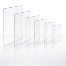 Clear Perspex Acrylic Plastic Sheet 1mm 2mm 3mm 4mm 5mm 6mm Thick Bespoke Sizes