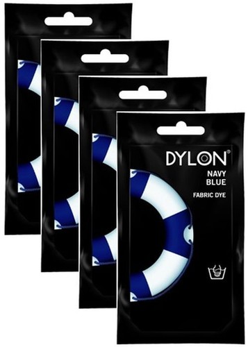 Dylon navy blue fabric and - fabric,