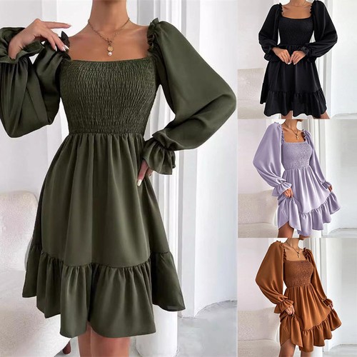 Dress fashion crepe sewing - fashion,
