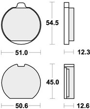 SBS Brake Pads Rear For