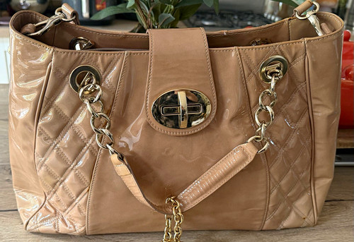 Russell bromley beige patent - &,