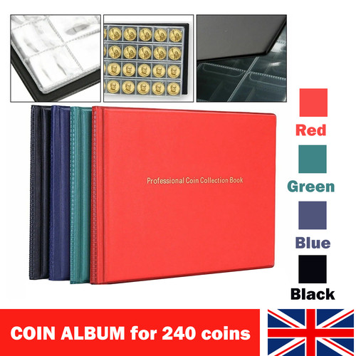240 coin collection album - 240,