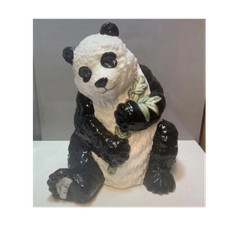 Vintage Figurine Panda Bear