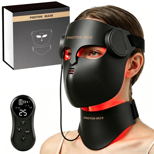 Red light therapy led face - light,