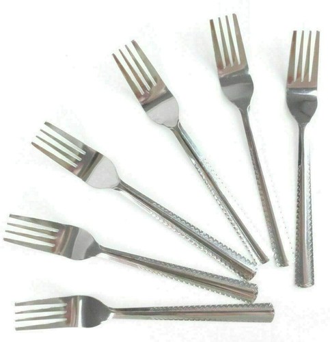 Stainless steel forks - 12,