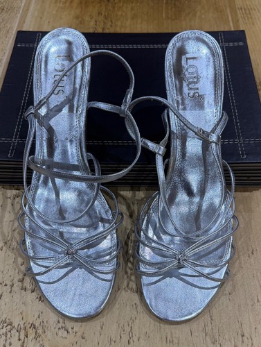 Silver lotus court size - size, 8