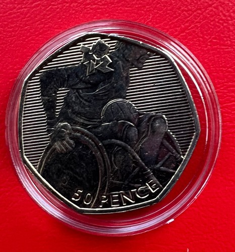 2012 uncirculated olympic 50p