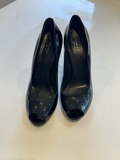 Gucci Black High Hill Shoes