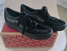 Vans Sk8 Checkerboard Black/Grey Low Top Trainers Sneakers UK7 EU 40.5 In VGC 