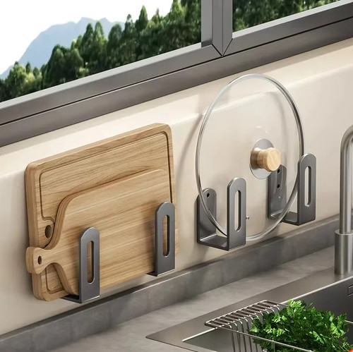 2pcs wall mounted - 2pcs, rack