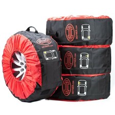 Car Spare Wheel Tyre Storage Bags Protective Covers 14''15"16"17"18'' 4Pc 735000