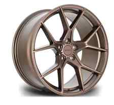 Bronze Audi A4 A6 VW Scirocco x4 19" Velocity VF4 Alloy Wheels 8.5J Et35