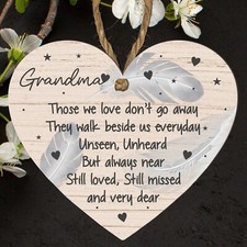 Memorial Heart Plaque | Those