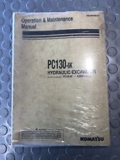 KOMATSU OPERATION AND MAINTANENCE MANUAL PC130-6K REF: EEAM009101