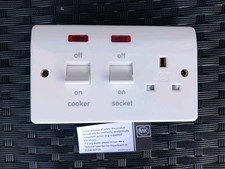 MK K5061WHI 45 AMP DOUBLE POLE