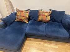 DFS Plush Sofa 3 Seater Chaise