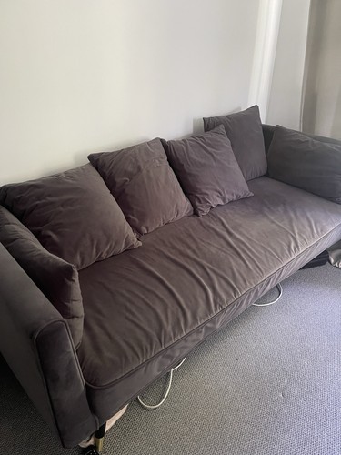 Canora grey velvet - grey, 3