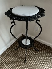 Antique Cast Iron Plant Stand