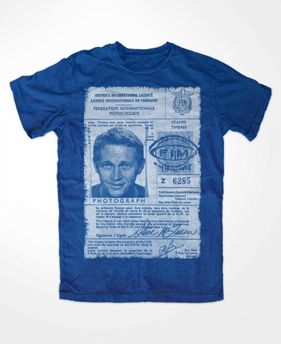 Steve mcqueen driver license - steve,