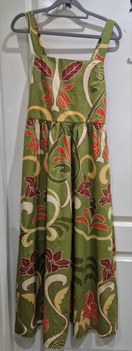 Zara green printed midi dress - zara,