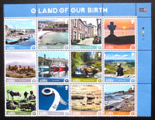 Isle of Man - 2020 - Land of our Birth - MNH Set of 12 Stamps in Corner Block