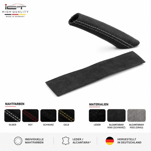 Handbrake lever grip leather - handbrake,