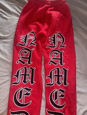 named collective tracksuit bottoms