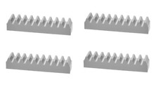 😀 Lego Technic Gear Rack 1x4 [Pack x4] OLD GREY