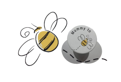 Baby shower role badge - role, 38mm