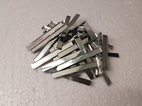 Pieces silver rectangle - 25,