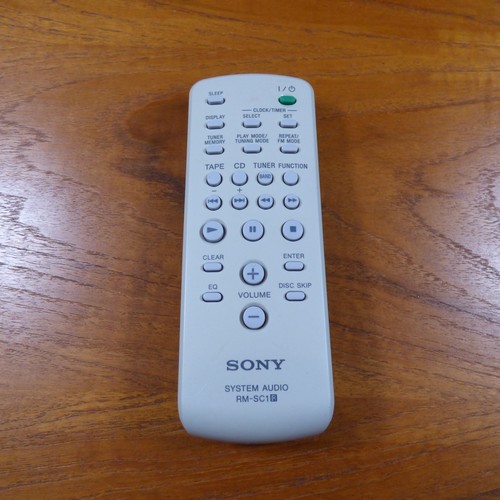Sony sc1 remote control - remote,