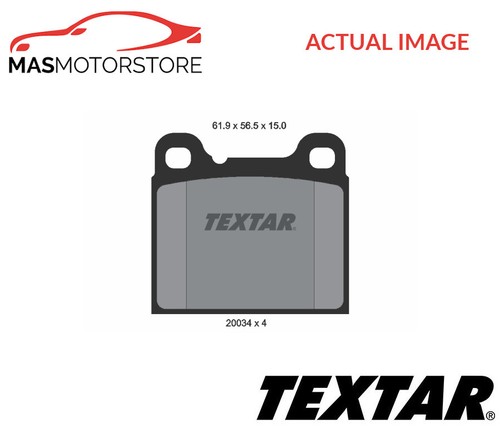 Brake pads set - pads, pad