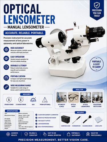 Optical lensmeter manual - optical,