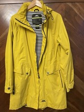 TRESPASS BRIGHT YELLOW WATERPROOF MAC (SIZE L)
