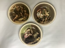 The Beggar Boys Plates Collection by Bartolome Esteban Murillo Made by Fenton 