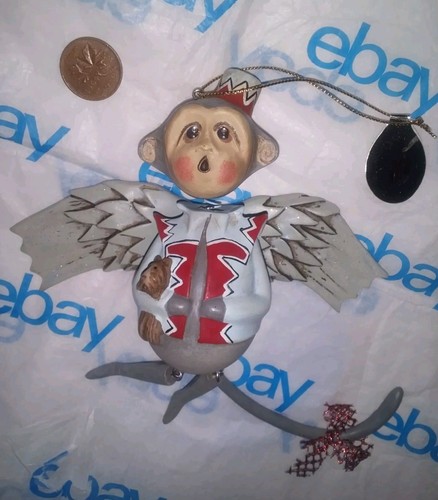 Wizard ornament winged - ornament,