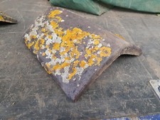 Set of Staffordshire Blue Hogs Back ridge tile 115 degree pitch 42 Foot run 13M