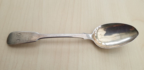 Silver teaspoon 1830 london - teaspoon,