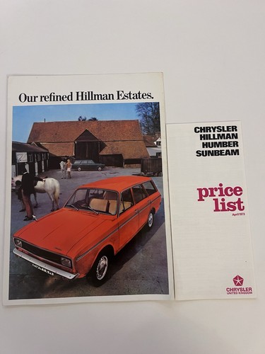 Rare 1973 hillman estate - rare,