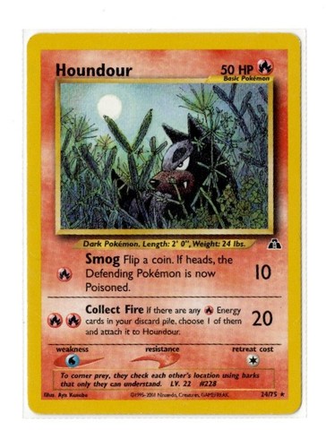 Houndour neo discovery - houndour,