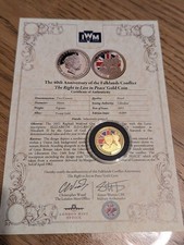 2022 Gibraltar GOLD PROOF Two